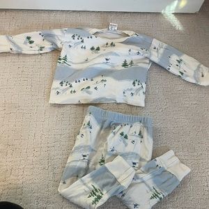 sleepy doe skier pajamas